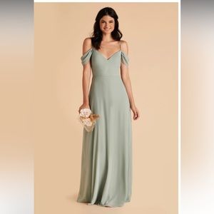 Birdy Grey Devin convertible bridesmaid dress in sage green